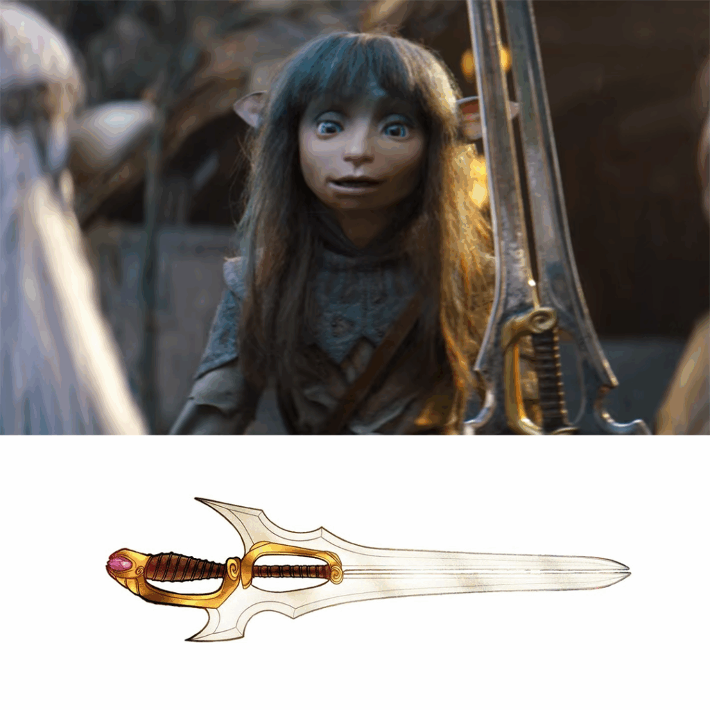 Références du Double Glaive dans Dark Crystal